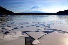 厳冬の富士山